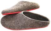 Thumbnail for your product : Felt Forma Organic Brown Felted Clogs