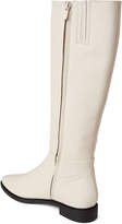 Thumbnail for your product : Calvin Klein Soft White Francine Leather Knee-High Boots