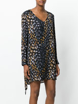Thumbnail for your product : Equipment printed scoop neck dress