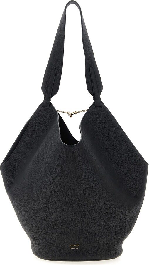 KHAITE 'lotus Small' Shopping Bag