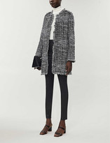 Thumbnail for your product : Pinko Bon Bon cotton-blend tweed coat