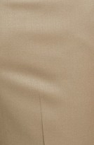 Thumbnail for your product : Nordstrom Flat Front Wool Gabardine Trousers