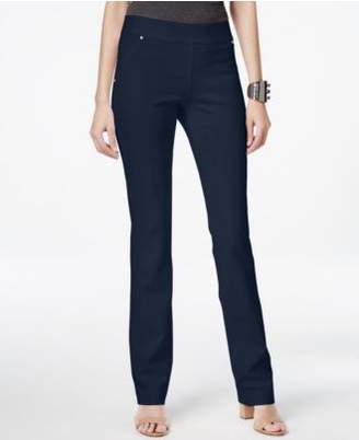 INC International Concepts Pull-On Straight-Leg Pants, Created for Macy's