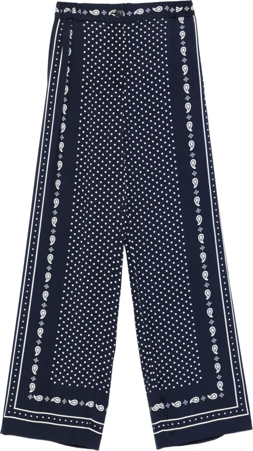Maje Polka-Dot Trousers