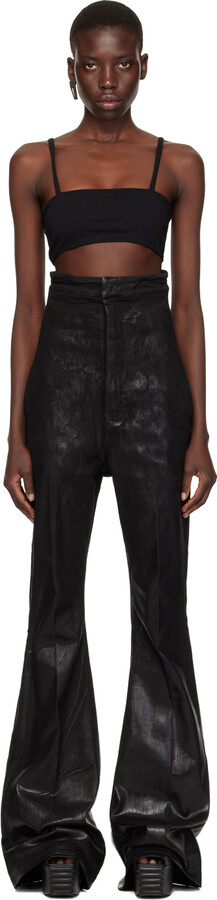 Rick Owens Dirt Jean Rick Owens DRKSHDW Dirt Cutoffs In Sky Stretch Denim Affare Del
