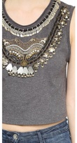 Thumbnail for your product : April May April, May Max Cropped Muscle Tee