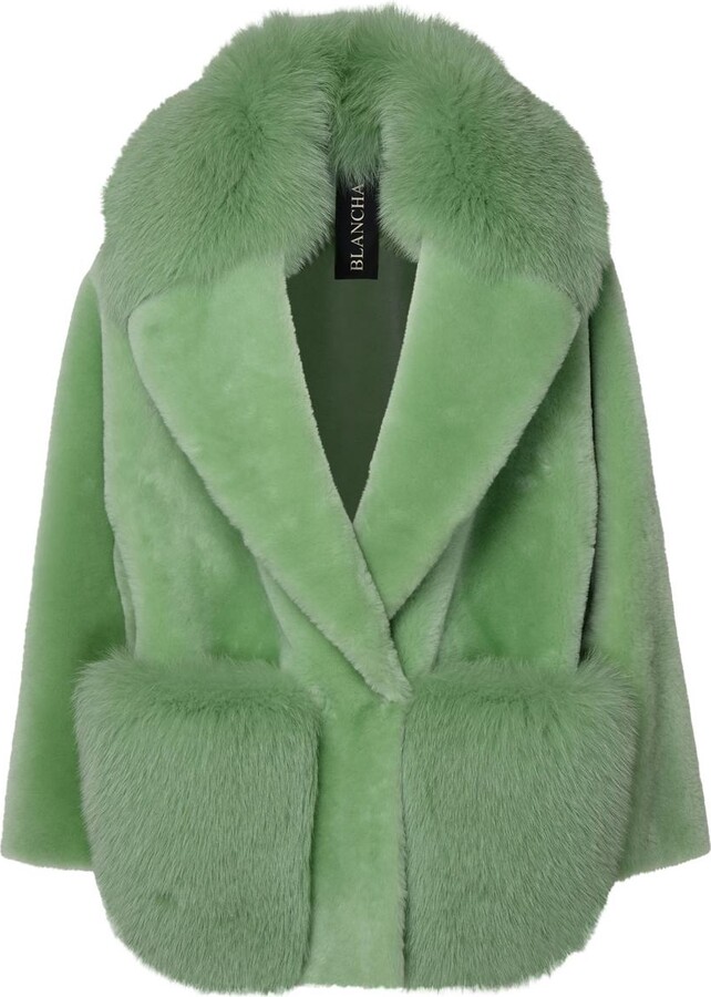 Blancha Fur Reversible Shearling Coat Blancha Women Luisaviaroma