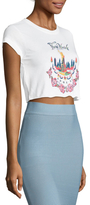 Thumbnail for your product : Anna Sui New York Souvenir Crop Tee