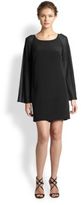 Thumbnail for your product : Nicole Miller Silk Bell-Sleeve Dress