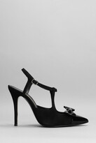 Thumbnail for your product : Alessandra Rich Pumps In Black Leather