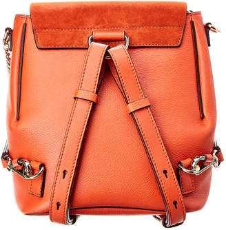 Chloé Faye Small Leather & Suede Backpack