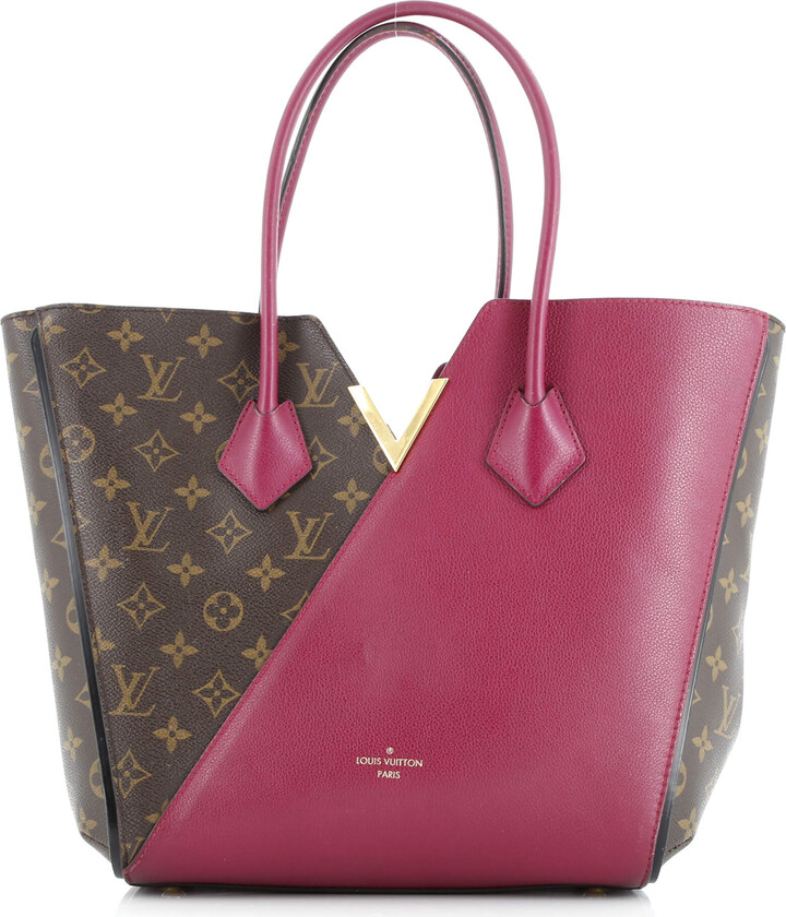 Louis Vuitton Kimono Handbag Monogram Canvas and Leather MM