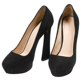 Thumbnail for your product : Celine Black Suede Heels