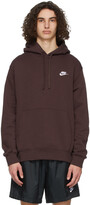 Thumbnail for your product : Nike Burgundy Sportswear Club Hoodie