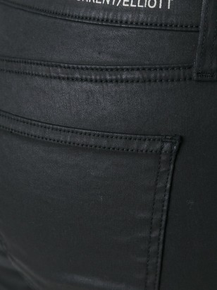 Current/Elliott Coated Skinny Jeans