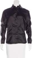 Thumbnail for your product : Antonio Berardi Silk Button-Up Top