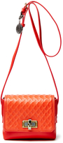 Thumbnail for your product : Lanvin Mini Happy Edgy Lambskin Leather Crossbody