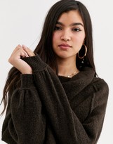 Thumbnail for your product : Free People Echo Beach two way neckline jumper in wool blend
