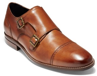 cole haan double monk strap
