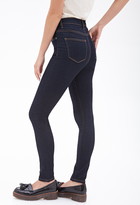 Thumbnail for your product : Forever 21 High-Waisted - Skinny Jeans
