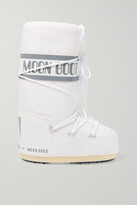 Thumbnail for your product : Moon Boot Icon Shell And Faux Leather Snow Boots - White - EU 39/41