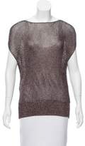 Thumbnail for your product : Reed Krakoff Sleeveless Open Knit Sweater