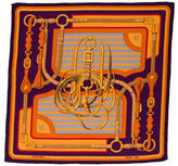 Thumbnail for your product : Hermes Coaching Silk Scarf