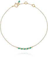 Thumbnail for your product : Perle de Lune Disco Gem Bracelet Green Agate