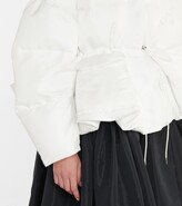 Thumbnail for your product : Alexander McQueen Peplum puffer jacket