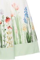 Thumbnail for your product : Il Gufo Flower Printed Cotton Poplin Dress