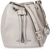 Thumbnail for your product : MICHAEL Michael Kors Jules drawstrng xbody silver bag