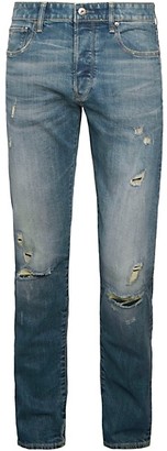 G Star 3301 Slim-Fit Distressed Jeans - ShopStyle