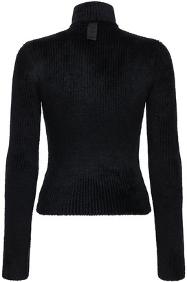 MONCLER GENIUS Chenille Knit Sweater W/cut Out