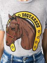 Thumbnail for your product : DSQUARED2 horse print T-shirt
