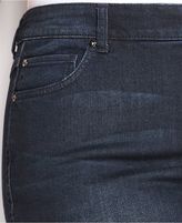 Thumbnail for your product : INC International Concepts Plus Size Slim Tech Fit Skinny Jeans, Dark Blue Wash