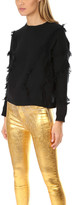 Thumbnail for your product : Atm By Anthony Thomas Melillo ATM Wool Fringe Sweater
