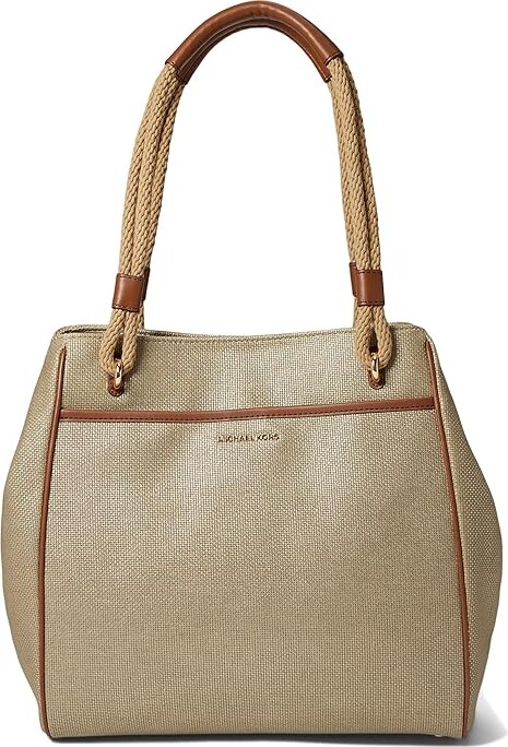 MICHAEL Michael Kors Women's Gold Tote Bags | ShopStyle