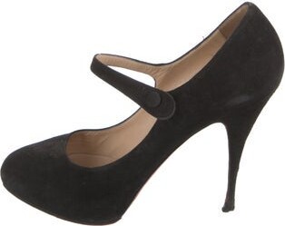 Christian Louboutin Suede Pumps