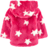 Thumbnail for your product : Ikks False fur coat with a hood