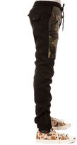 Thumbnail for your product : KITE The Armor Sweatpant Joggers in Black and Olive Camo