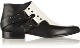 Thumbnail for your product : McQ Two-tone leather ankle boots