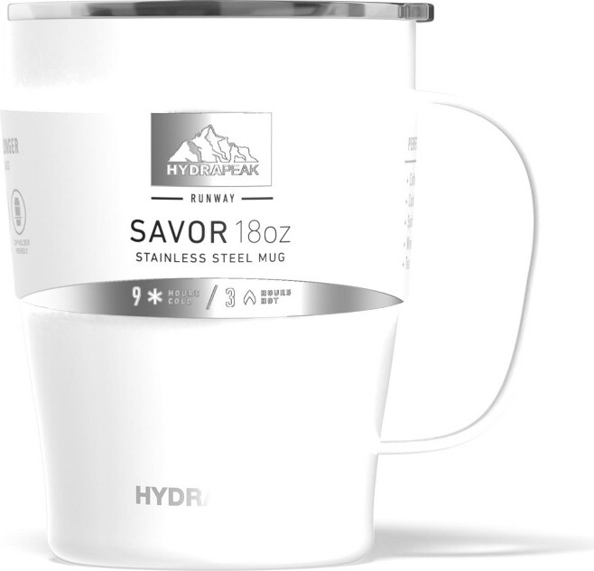 Hydrapeak 18oz Stainelss Steel Coffee Mug With Handle and Lid ShopStyle