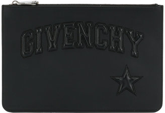 Givenchy logo clutch bag