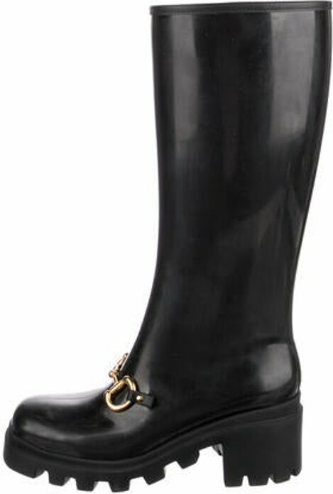 gucci rubber boots