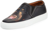 Thumbnail for your product : Givenchy Men's Rottweiler-Print Leather Skate Shoe