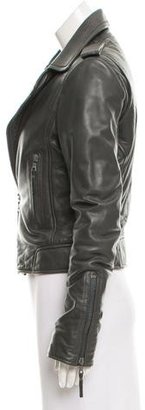 Balenciaga Leather Moto Jacket