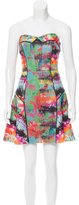 Thumbnail for your product : Milly Strapless Mini Dress