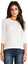Thumbnail for your product : Wilt Long Sleeve Back Drape Tee