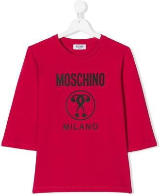 Moschino Kids printed logo T-shirt