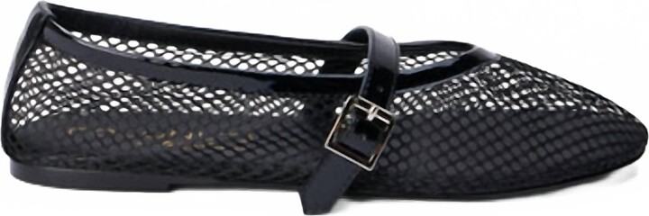 Matisse Women's Nolita Mesh Flat Shoes In Black